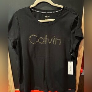 Calvin Klein black tee shirt